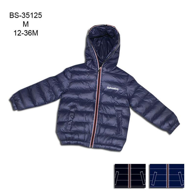 Picture of BS35125  BOYS HIGH QUALITY MATERIAL PUFFED JACKET